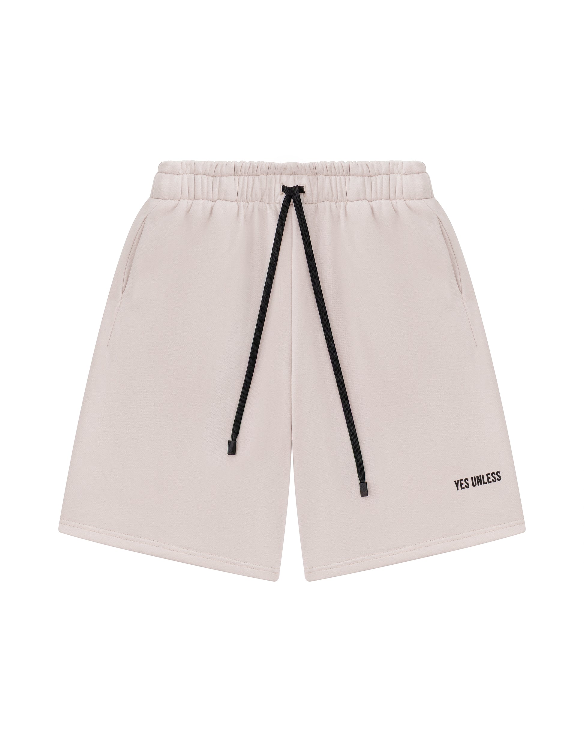 Boxy Fit Shorts - Antique White (Unisex)