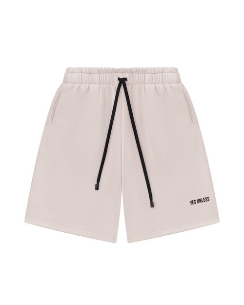 Boxy Fit Shorts - Antique White (Unisex)