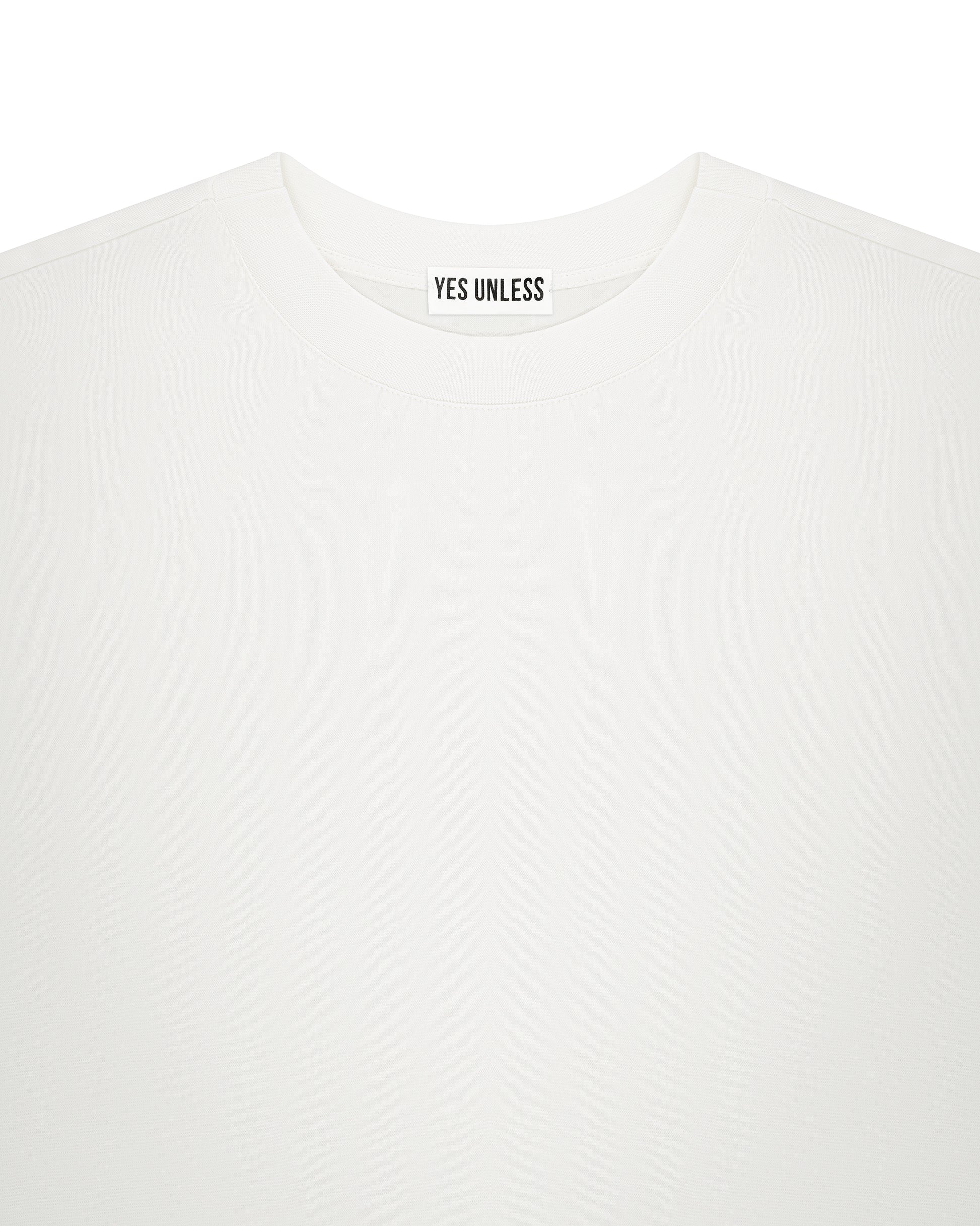 Boxy Oversized T-Shirt - Milk White (Unisex)