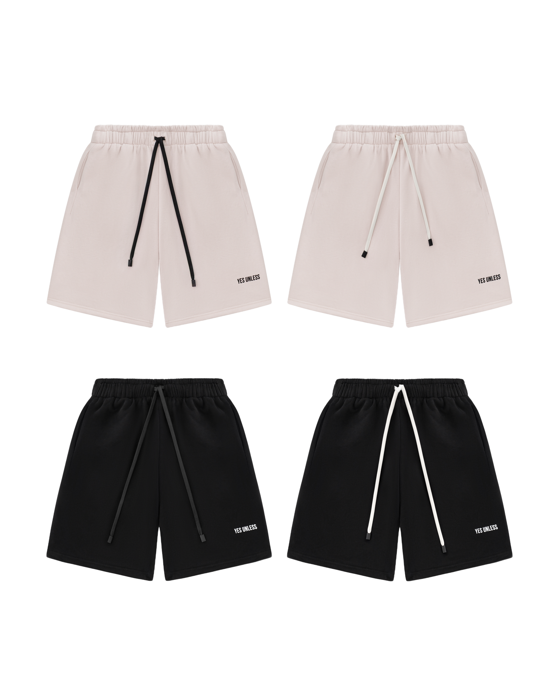 2 пари шорт boxy-силуету - всі кольори (унісекс)