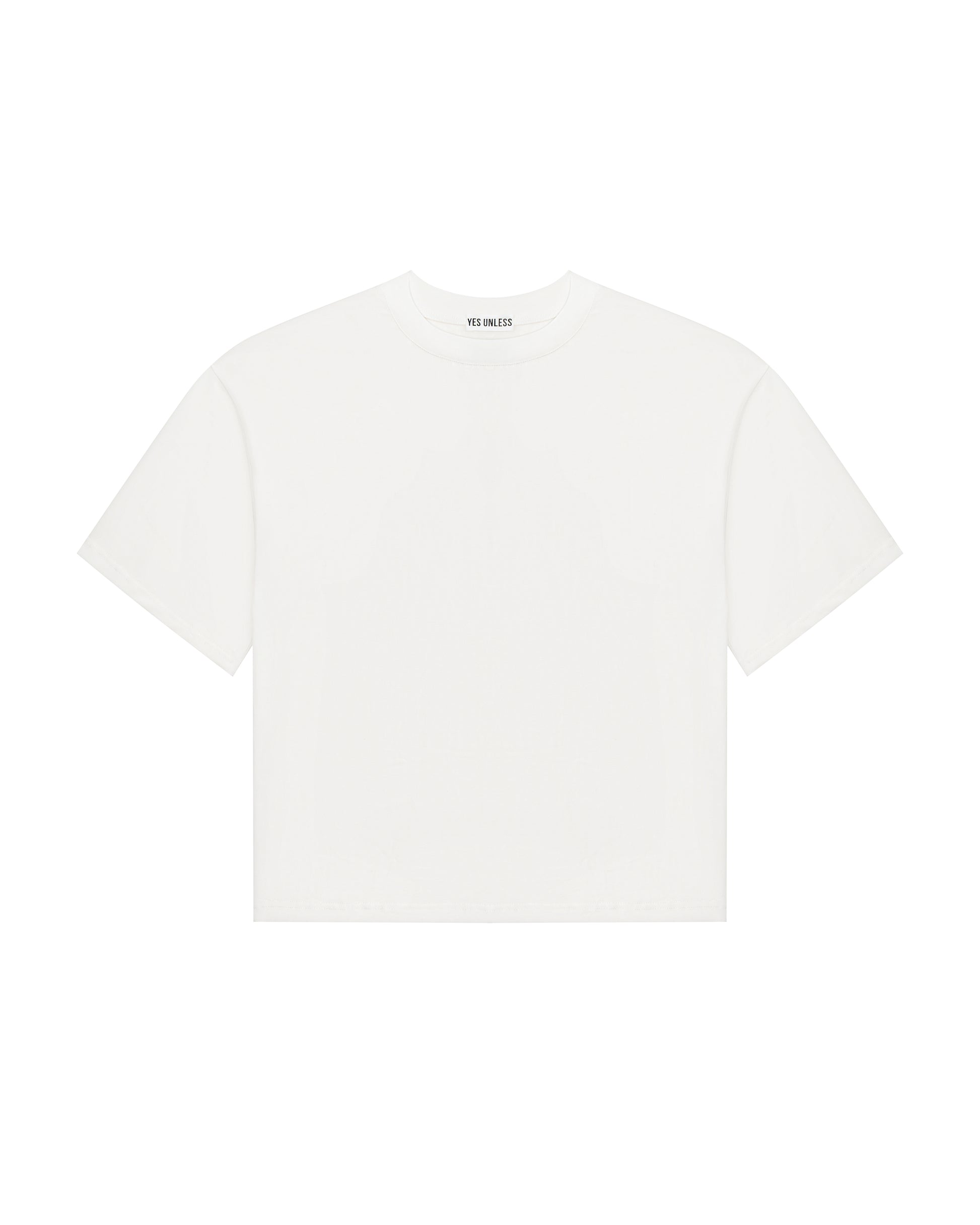 Boxy Oversized T-Shirt - Milk White (Unisex)