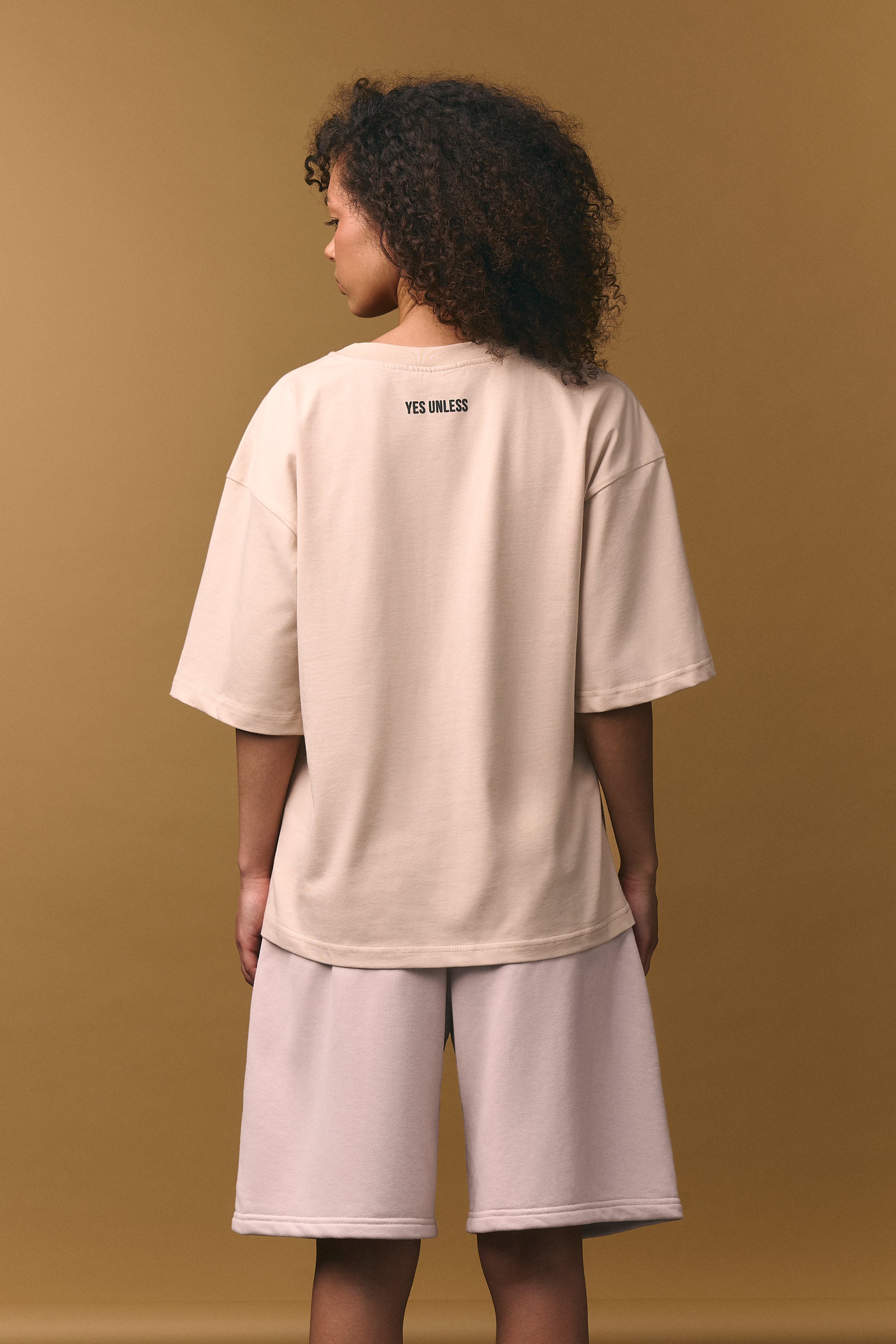 Boxy Oversized T-Shirt - Raw Canvas (Unisex)