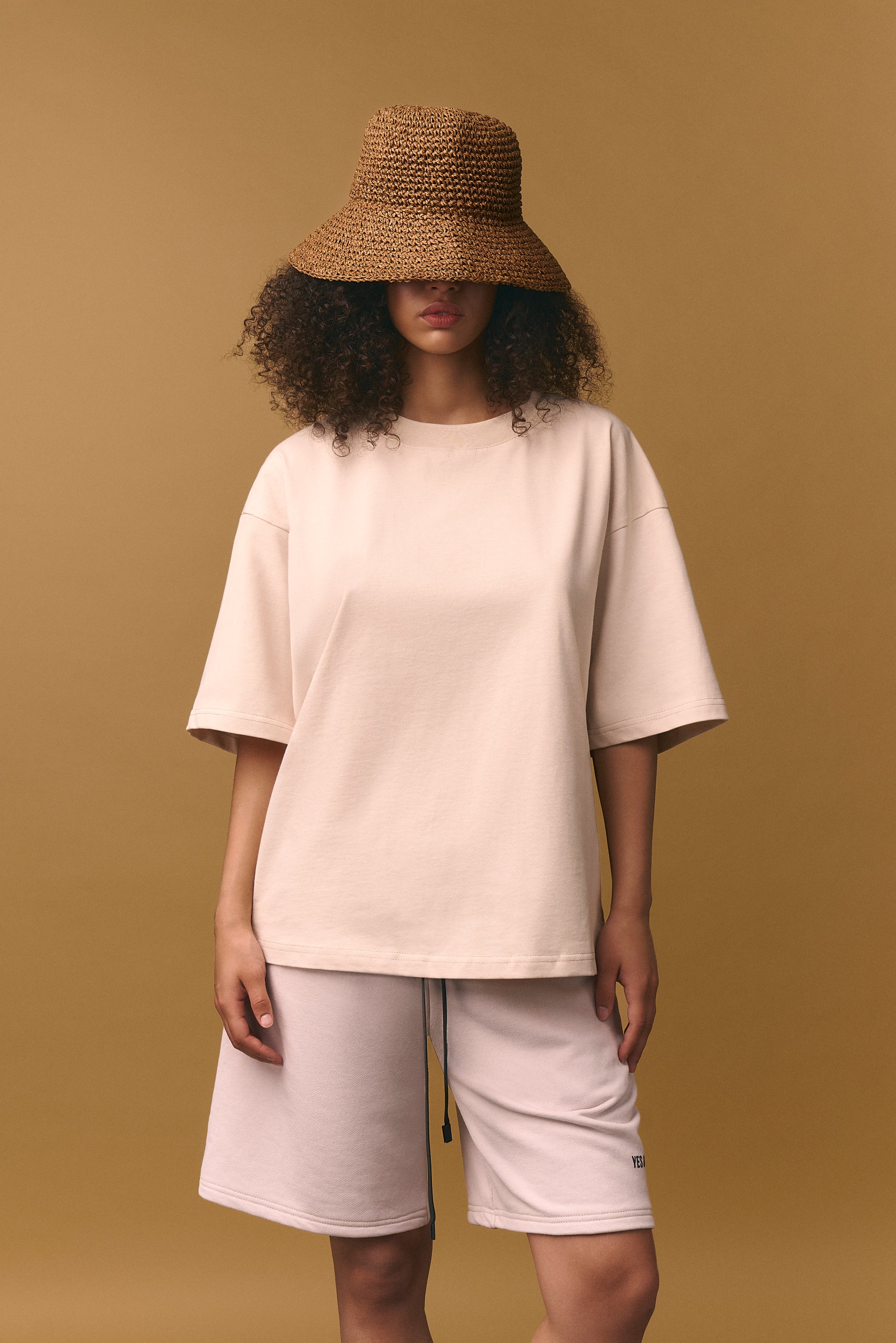 Boxy Oversized T-Shirt - Raw Canvas (Unisex)