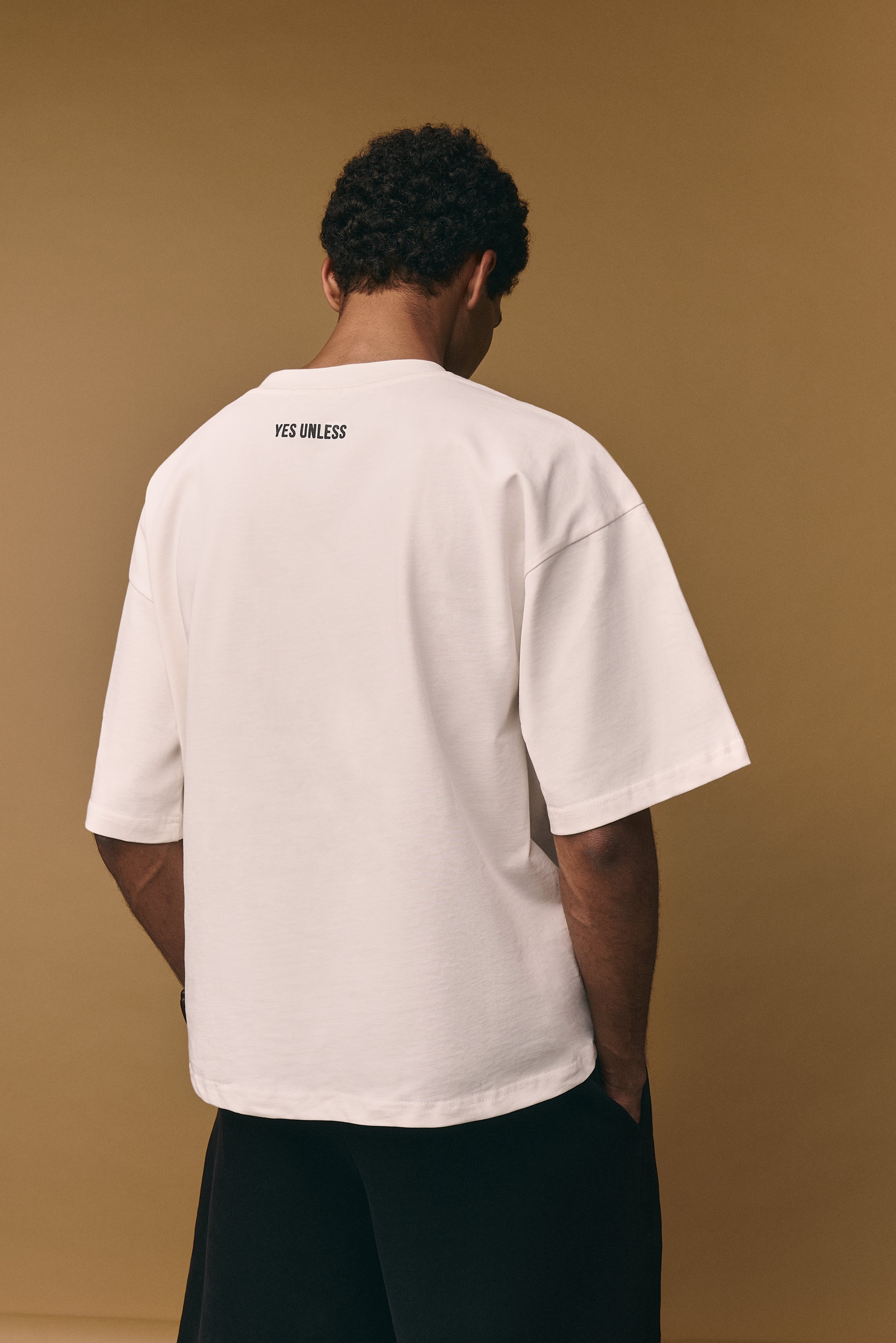 Boxy Oversized T-Shirt - Milk White (Unisex)