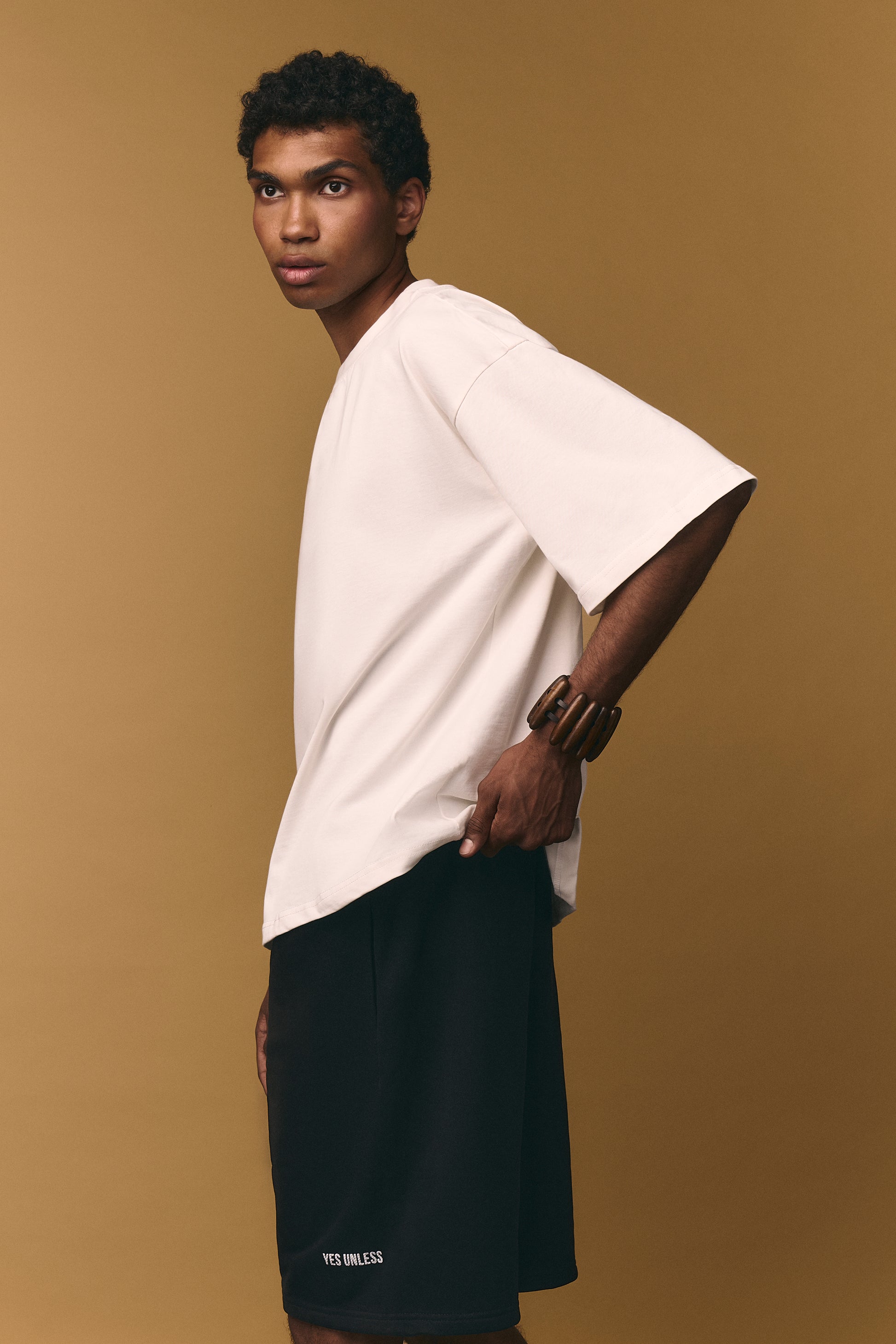 Boxy Oversized T-Shirt - Milk White (Unisex)