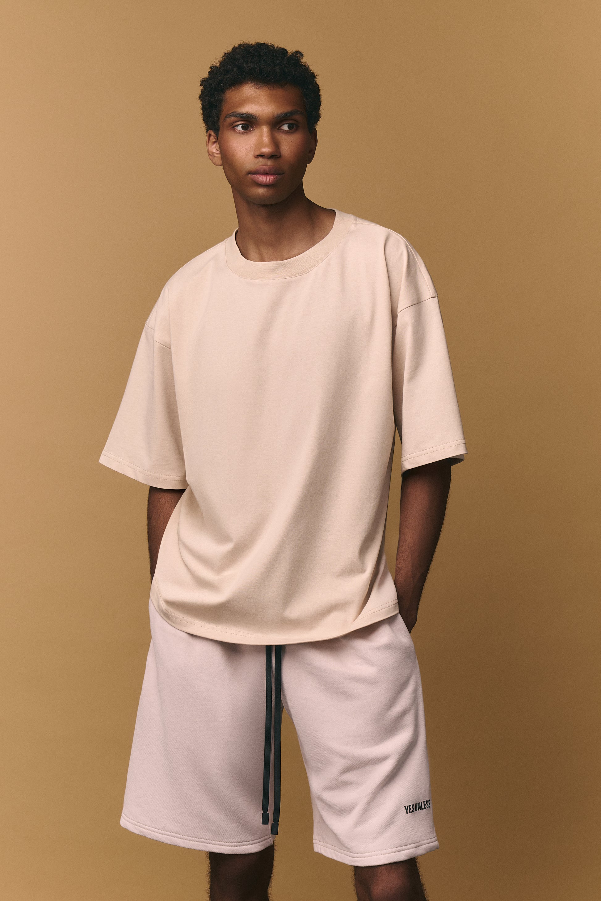 Boxy Oversized T-Shirt - Raw Canvas (Unisex)