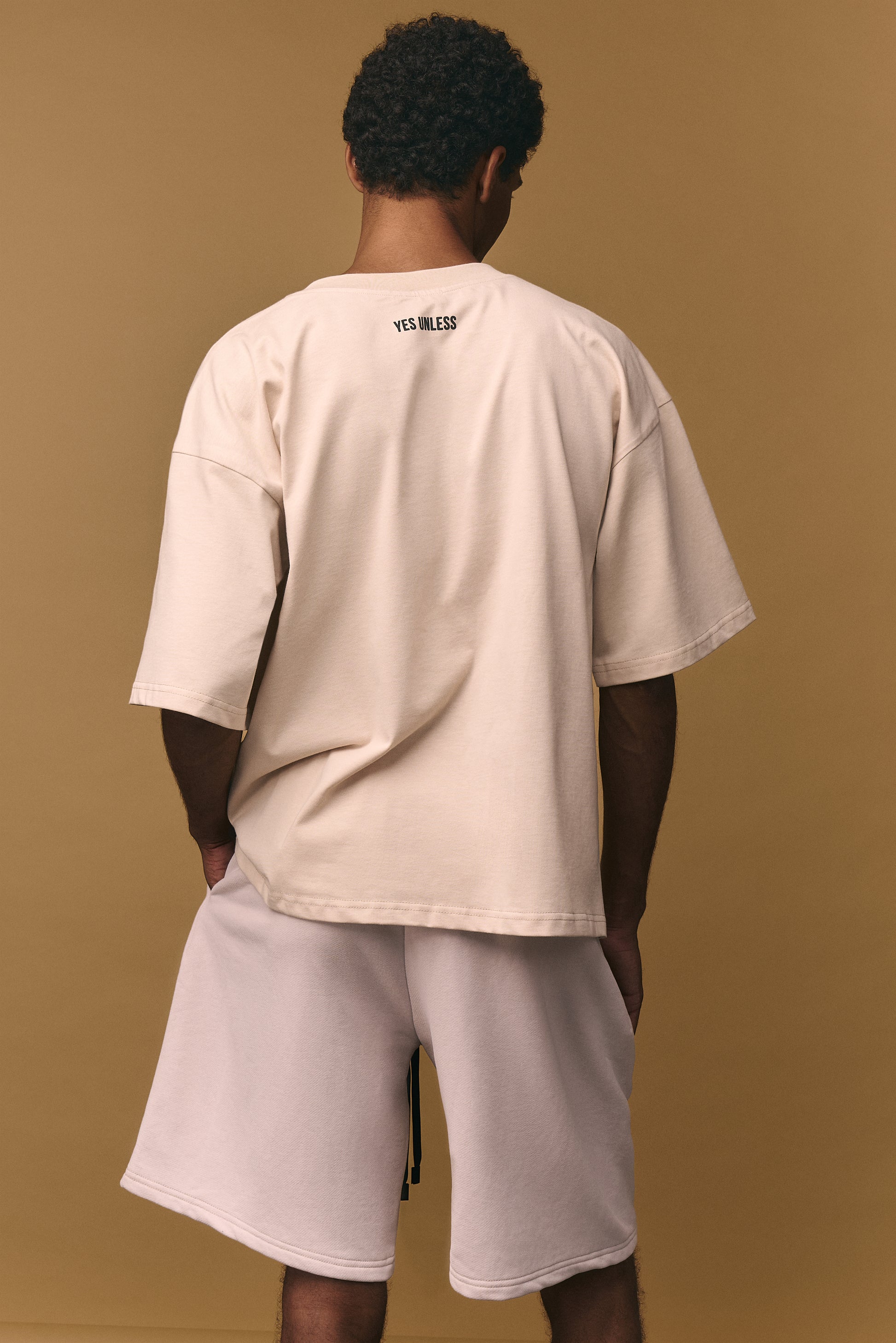 Boxy Oversized T-Shirt - Raw Canvas (Unisex)