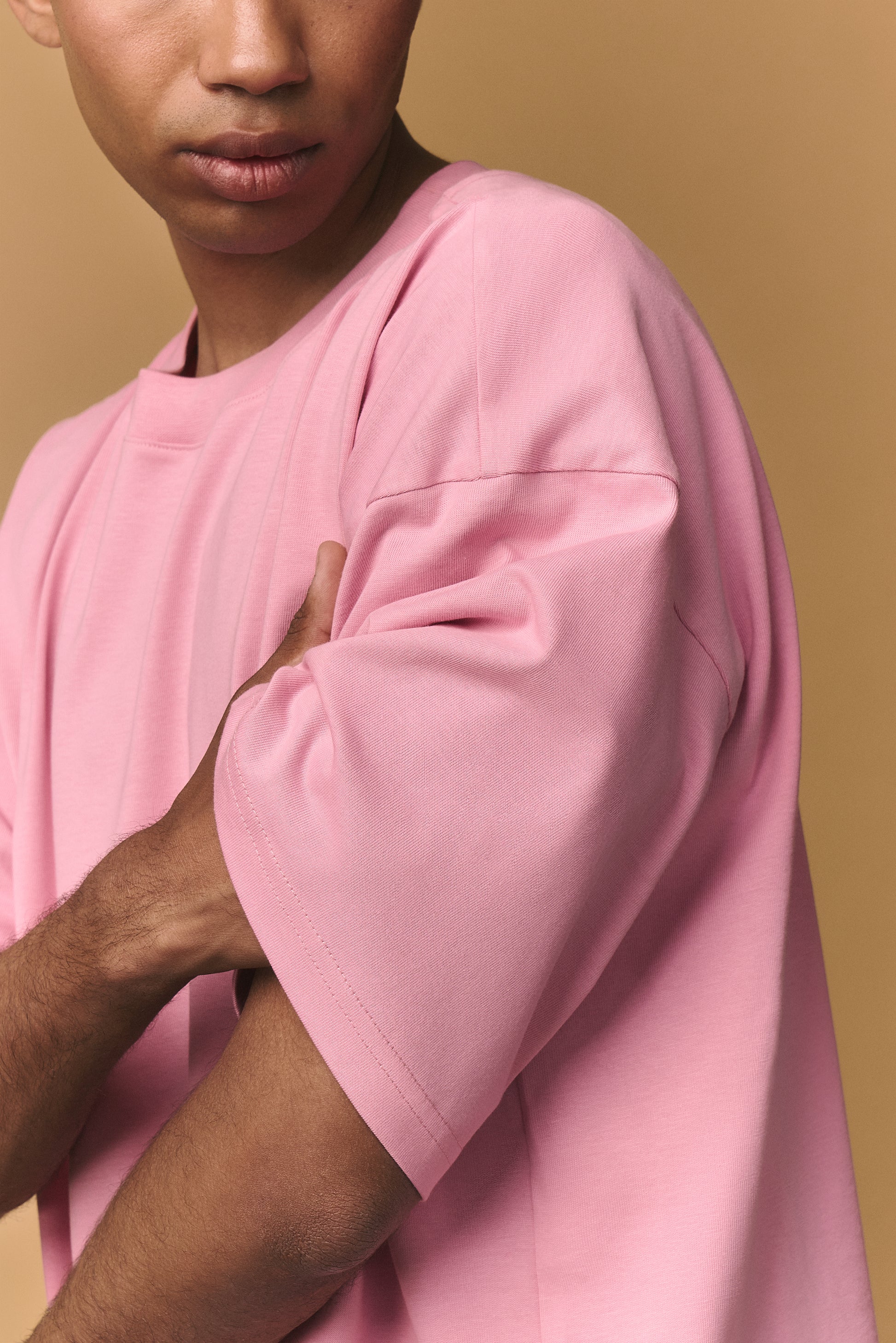Boxy Oversized T-Shirt - Quartz Pink (Unisex)