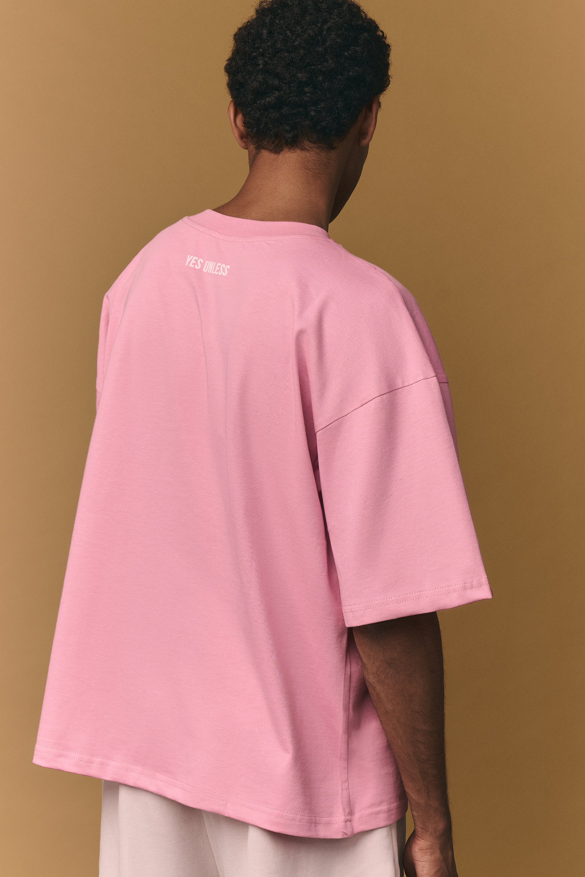 Boxy Oversized T-Shirt - Quartz Pink (Unisex)
